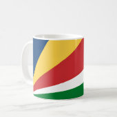 マグとセーシェルカラーデザイン コーヒーマグカップ (正面左)