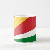 マグとセーシェルカラーデザイン コーヒーマグカップ (中央)