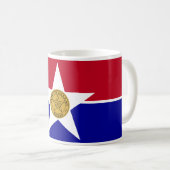 マグとダラス州旗 コーヒーマグカップ (正面右)