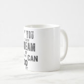 マグとド感動的リーム引用文 コーヒーマグカップ (正面右)