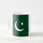 マグとパキスタン国旗 コーヒーマグカップ (正面左)