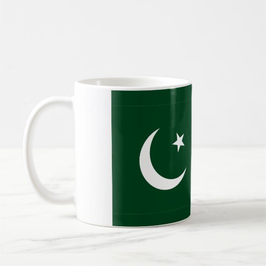 マグとパキスタン国旗 コーヒーマグカップ (左)