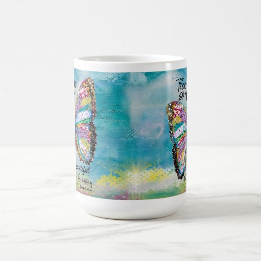 マグには非常に多くの美しい理由がある コーヒーマグカップ (中央)