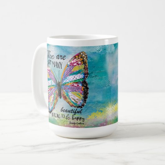 マグには非常に多くの美しい理由がある コーヒーマグカップ (正面左)