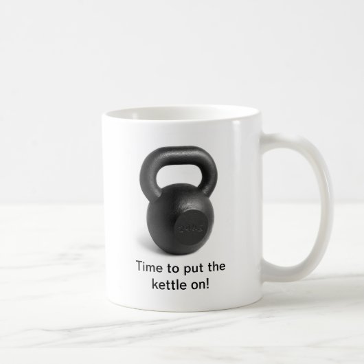 マグにやかんを置く時間 コーヒーマグカップ (右)