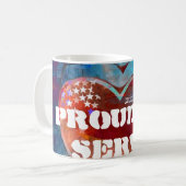 マグに役立つこと誇りを持った: コーヒーマグカップ (正面左)