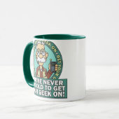 マグのあなたのギークを得て下さい マグカップ (正面左)