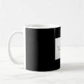 マグのおもしろいな引用文 コーヒーマグカップ (左)