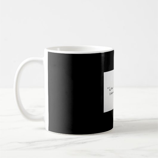 マグのおもしろいな引用文 コーヒーマグカップ (左)