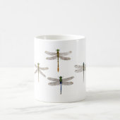 マグのさまざまなトンボ。 コーヒーマグカップ (中央)