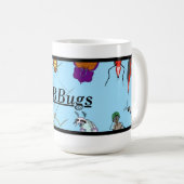 マグのすべての虫! コーヒーマグカップ (正面右)