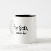 マグのために話される残念なGals ツートーンマグカップ (正面左)