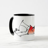 マグのまわりのLoungin マグカップ (正面左)