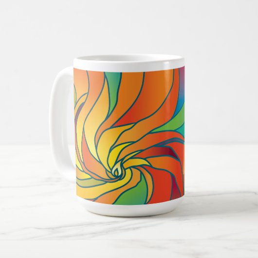 マグのまわりのMLTSの聖餐杯の芸術の覆い コーヒーマグカップ (正面左)