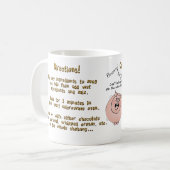 マグのケーキ、マグ! コーヒーマグカップ (正面左)