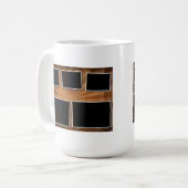マグのコラージュ コーヒーマグカップ (正面左)