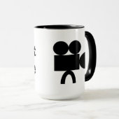 マグのコーヒーカップ私は人々の映画館のスタイルを撃ちます マグカップ (正面右)