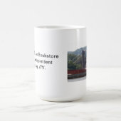 マグのコーヒー・マグの回転wvの吊り橋 コーヒーマグカップ (中央)