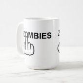 マグのゾンビフリップ コーヒーマグカップ (正面左)
