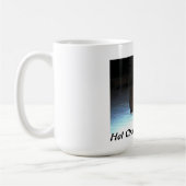 マグのチョコレートポメラニア犬の子犬 コーヒーマグカップ (左)