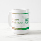 マグのデザイン#6 -照明の技術2.0 コーヒーマグカップ (正面左)