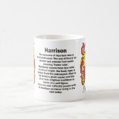 マグのハリスンの家紋 コーヒーマグカップ (中央)