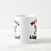 マグのパパはコーギーの恋人OCです コーヒーマグカップ (中央)