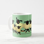 マグのヒツジ コーヒーマグカップ (正面左)