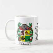 マグのマクドナルドの家紋 コーヒーマグカップ (左)