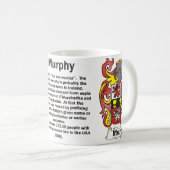 マグのマーフィーの家紋 コーヒーマグカップ (正面右)