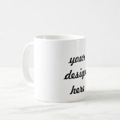 マグのモックアップ コーヒーマグカップ (正面左)