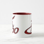 マグのロゴのあずき色 マグカップ (中央)