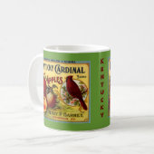 マグのヴィンテージのケンタッキー基本的なHENDERSON APPLEのADV コーヒーマグカップ (正面左)