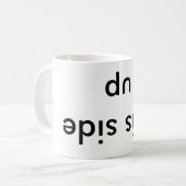 マグの上のこの側面 コーヒーマグカップ (正面左)