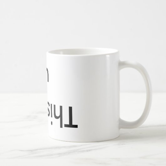 マグの上のこの側面 コーヒーマグカップ (右)