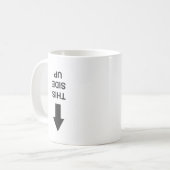 マグの上のこの側面 コーヒーマグカップ (正面左)