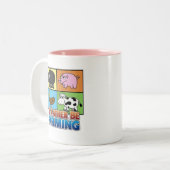 マグの二つのイメージT ツートーンマグカップ (正面左)