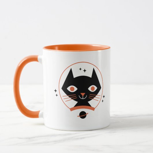 マグの二重ロゴ マグカップ (左)