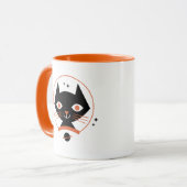 マグの二重ロゴ マグカップ (正面左)