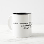 マグの促進 ツートーンマグカップ (正面左)