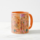 マグの南西ネイティブアメリカンのコーヒーカップ マグカップ (正面右)