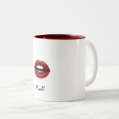 マグの唇Muah! ツートーンマグカップ (正面右)