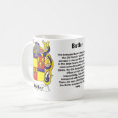 マグの執事の家紋 コーヒーマグカップ (正面左)