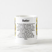 マグの執事の家紋 コーヒーマグカップ (中央)