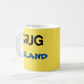 マグの島 コーヒーマグカップ (正面左)