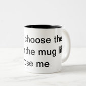 マグの生命刺客の生命 ツートーンマグカップ (正面右)