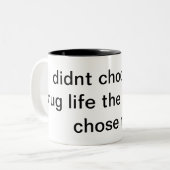 マグの生命刺客の生命 ツートーンマグカップ (正面左)