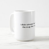 マグの生命 コーヒーマグカップ (正面左)