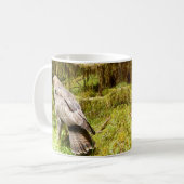 マグの虫を探し食べている コーヒーマグカップ (正面左)