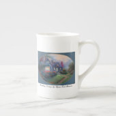 マグの誕生日のコテージの骨灰磁器 ボーンチャイナマグカップ (右)